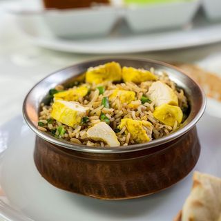 Fries Rice with Chicken