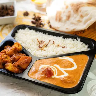 Butter Chicken & Aloo Gobi