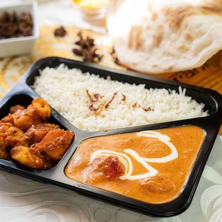 Butter Chicken & Aloo Gobi