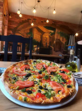 Pizza Wegetariańska rodzinna 42 cm.