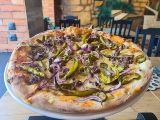 Pizza wołowa mega 60 cm.