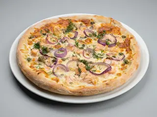 Pizza Łososiowa mega 60 cm.