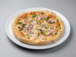 Pizza Łososiowa rodzinna 42 cm.