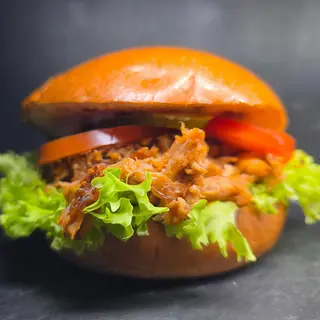 Burger BBQ Pulled pork