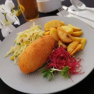 Devolay z serem i pieczarkami