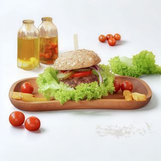 Burger Wegański ziemniaczany