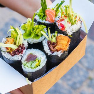 Handroll Kurczak Tempura