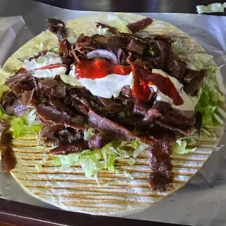Kebab w cieście XL