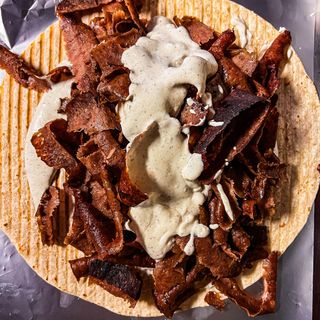 Kebab w cieście samo mięso