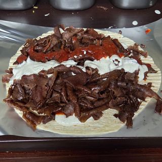 Kebab w cieście samo mięso XL