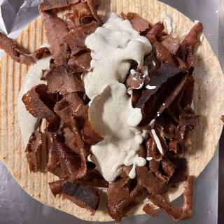 Kebab w cieście samo mięso XL