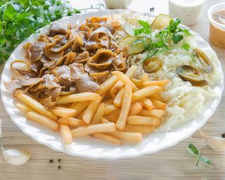 Yemy danie z frytkami (standard)