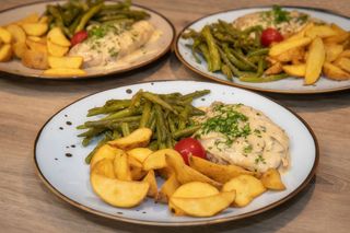 Filetto di pollo con funghi portobello