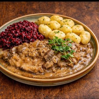 Polędwiczki wieprzowe w sosie grzybowym 