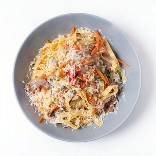 Tagliatelle z Wołowiną