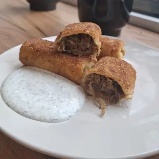 Krokiety z kapustą i grzybami