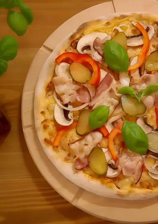 Pizza Bacon Specjal - duża 40 cm