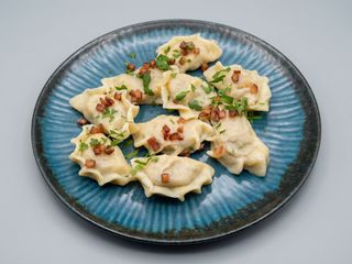 Pierogi z kapustą i grzybami