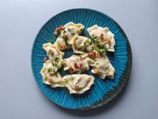 Pierogi z kapustą i grzybami