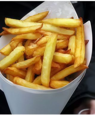 Frytki z serem mały