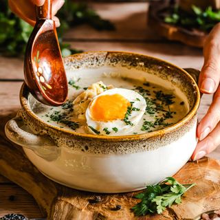 Żurek z białą kiełbasą (300ml)