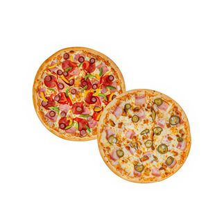 SUPER DUO Premium: 2 x Pizza średnia - 34,95zł/ szt.