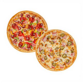 SUPER DUO Premium: 2 x Pizza duża - 39,95 zł/szt.