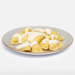 Pierogi z serem na słodko