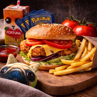 Zestaw dla Najmłodszych - Chickenburger Mały Klasyczny