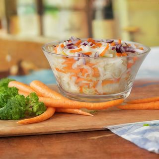 Surówka z kapusty kiszonej