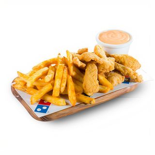 Strips Box z frytkami i sosem 1000 wysp