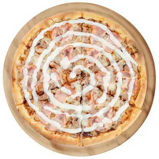 Pizza BBQ Bacon Burger duża