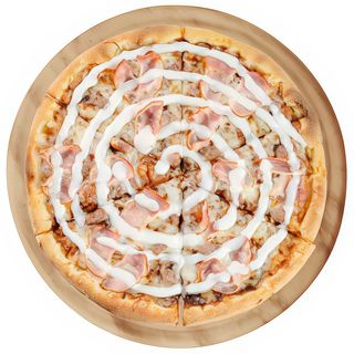 Pizza BBQ Bacon Burger duża