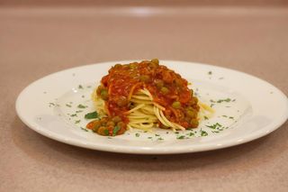 Spaghetti z groszkiem 350g
