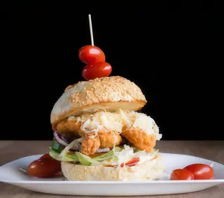 Chicken Cheese Burger