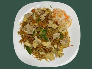 Makaron z wieprzową