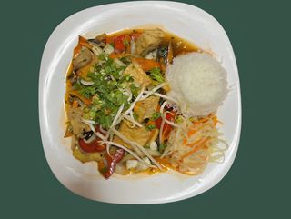 Tofu z warzywami