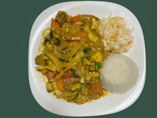 Wołowina z sosie curry