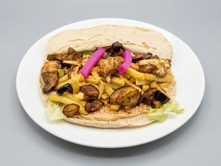 Kanapka z Ziemniakami, Bakłażanem i Kalafiorem