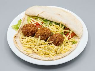 Falafel z Serem Wegańskim