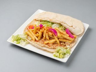 Kanapka z Ziemniakami i Hummusem