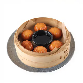 Chrupiące bułeczki baozi ze smażonymi warzywami vege 6 szt.