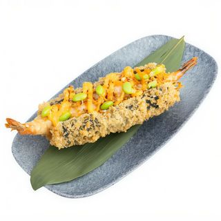 z krewetkami w tempurze