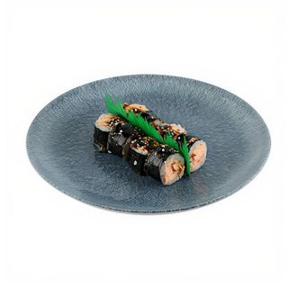 Hosomakii z pieczonym łososiem teriyaki