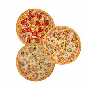 SUPER TRIO Premium: 3 x Pizza średnia - 29,45 zł/szt