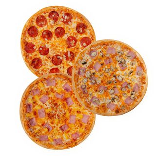 SUPER TRIO Classic: 3 x Pizza XXL - 37,95 zł/szt.