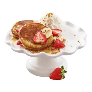 Pancakes z Truskawkami i Bananami