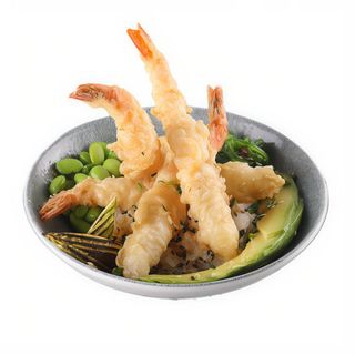 z krewetkami w tempurze 4 szt. / 200 g