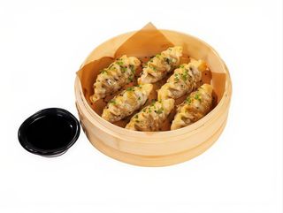 Pierożki mandu z wołowina BBQ 6 SZT