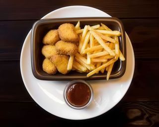 Chrupiące nuggetsy z kurczaka